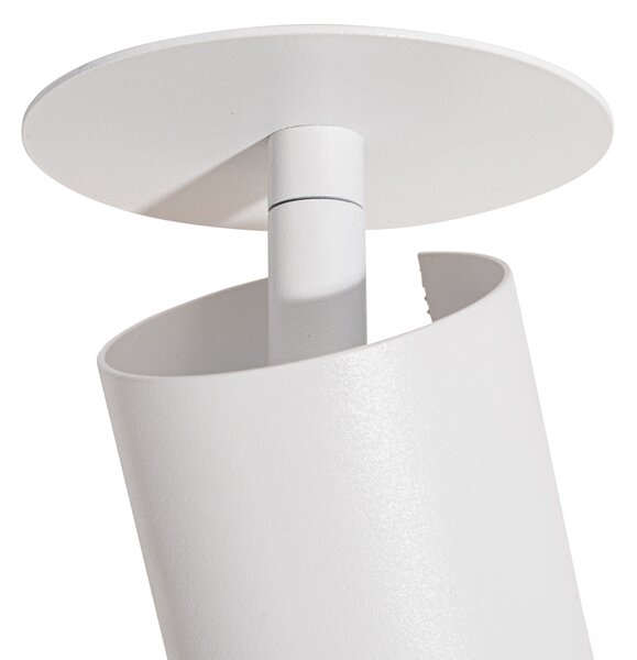 6 darabos modern, süllyesztett spotlámpa szett fehér GU10 50mm - Chels
