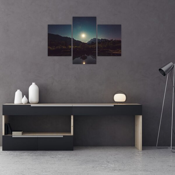 Kép - éjszakai égbolt (90x60 cm)