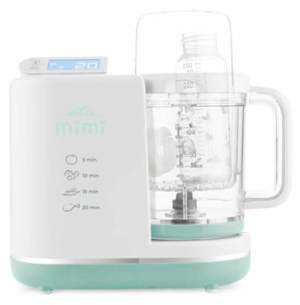 Eta 430690000 Elektromos Bébiétel Turmixgép 1L / 700 Watt - Fehér / Kék