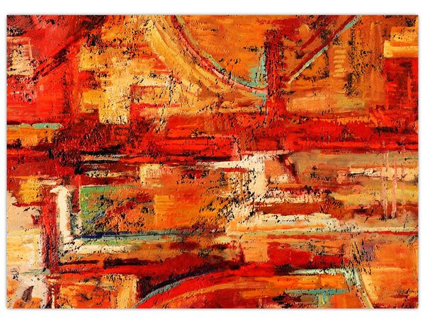 A falfestmény képe (70x50 cm)
