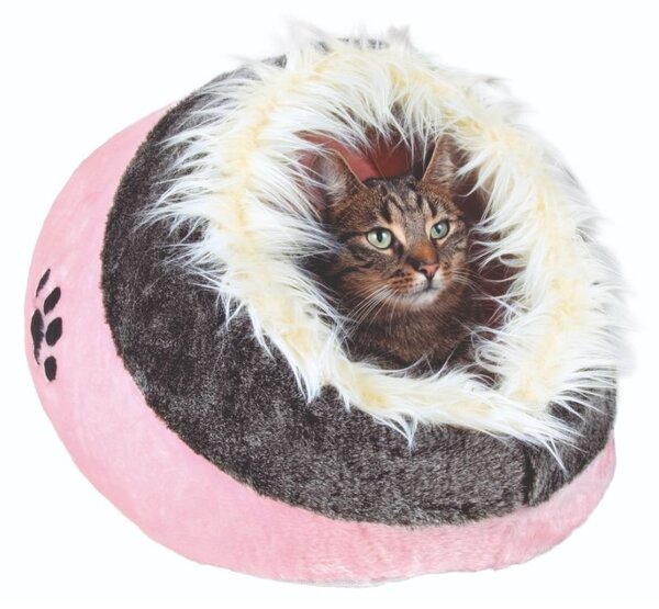 Trixie 103806 Minou kisállat fekhely cuki barlang 35 x 26 x 41 cm - Pink