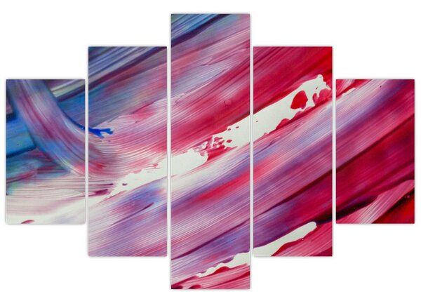 Kép - rózsaszínes kék szín (150x105 cm)