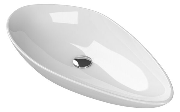 CeraStyle OLIVE - PULTRA ültethető - Top Counter - porcelán mosdó - 60 x 35 cm