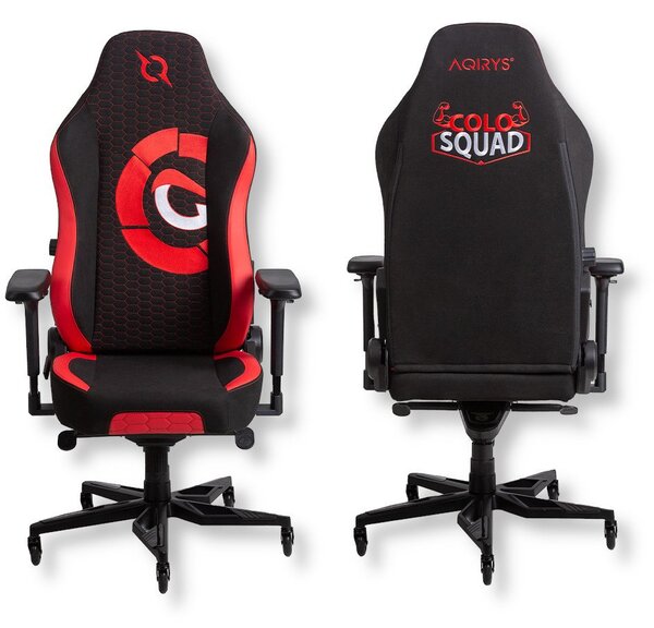 AQIRYS Atlas Colo Gamer Szék Piros-Fekete