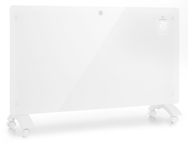 Klarstein Bansin Crystal Smart, konvektor, 1500 W, 5 - 50 °C, vezérlés applikáción keresztül