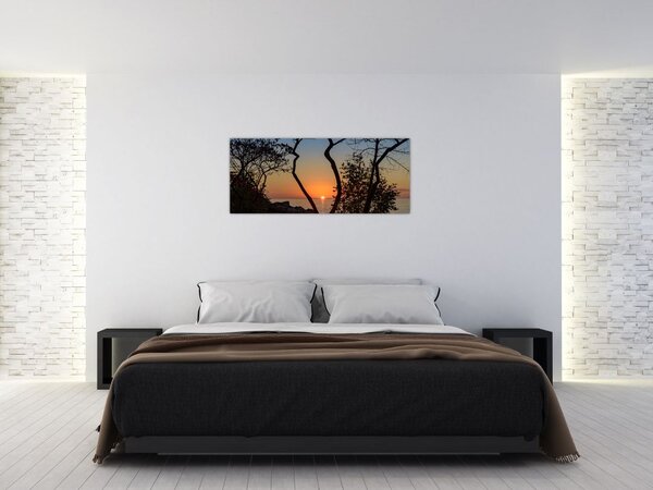 Napnyugta képe (120x50 cm)