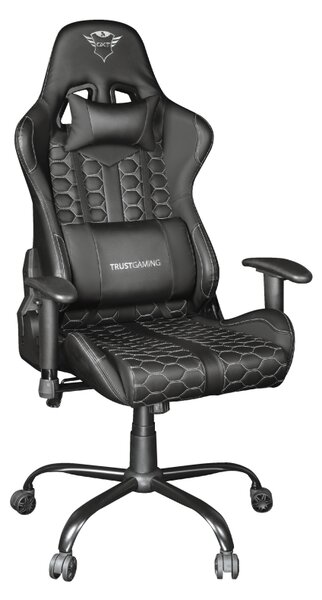 Trust GXT 708 Resto Gamer szék 150 kg terhelhetőséggel Fekete