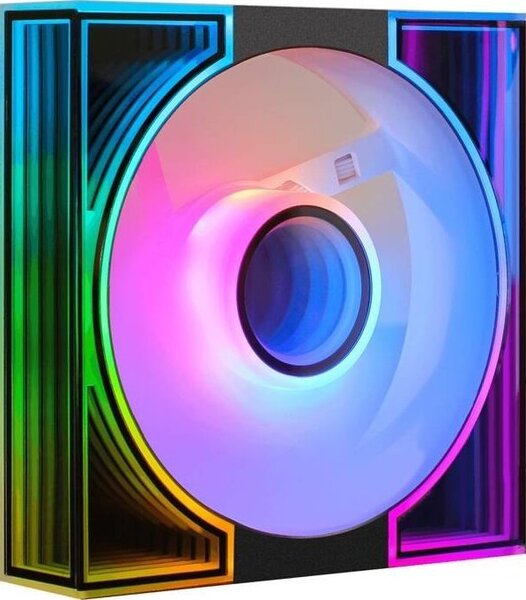 DarkFlash DM8 ARGB ház hűtő ventilátor 12cm fekete