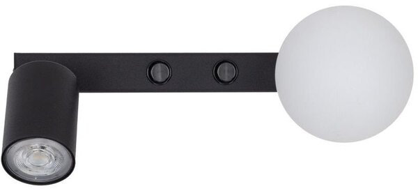 TK Lighting Odillia Falikar - Cserélhető Fényforrás , Fekete