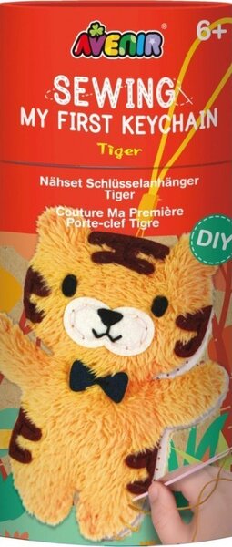 Avenir Kids Varrható Plüss Kulcstartó, Tigris