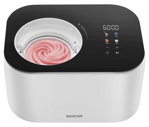 Sencor SIC 3000WH Fagylaltkészítő 1L 100W - Fekete/Fehér