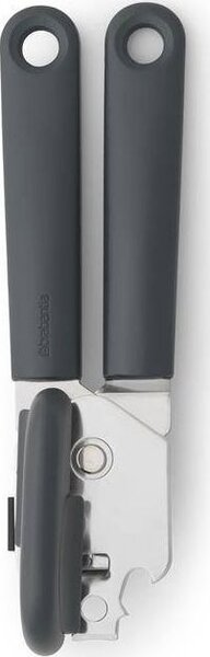 BRABANTIA Tasty+ Nice & Handy konzervnyitó. palakcnyitóval. akasztóval. r.m. acél. műanyag. sötétszürke - 121869