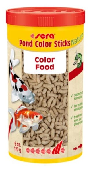 SERA 103450 Pond Color Sticks - Kerti tó haleledel 1000ml (170g)