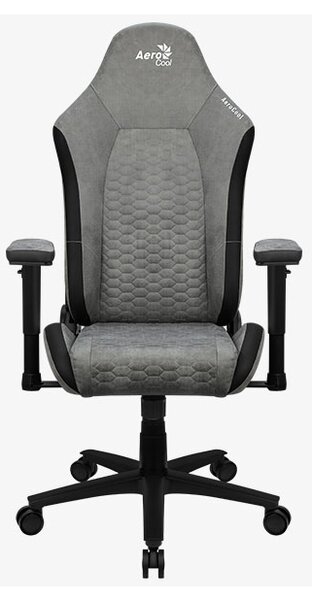 AeroCool Crown AeroSuede Gamer szék Stone Grey