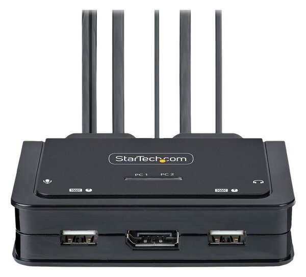 StarTech.com C2-D46-UC2-CBL-KVM KVM kapcsoló Fekete