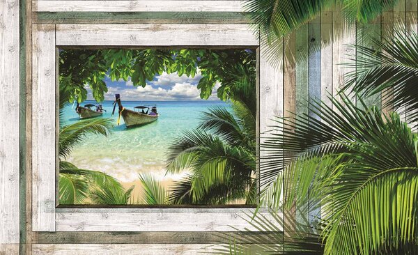 Fotótapéta - Strand, tenger, homok (152,5x104 cm)