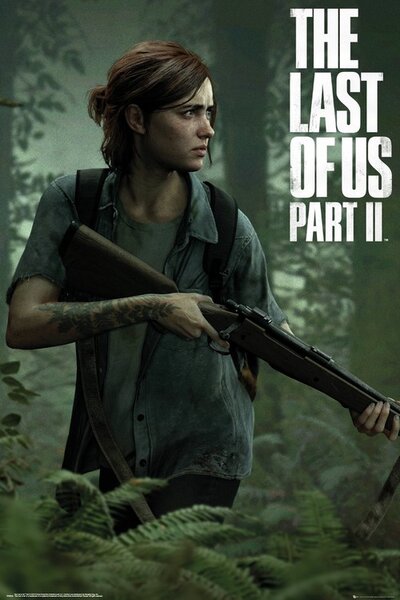 Plakát The Last of Us 2 - Ellie, (61 x 91.5 cm)