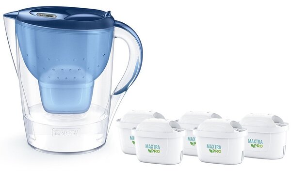 Marella XL Brita szűrőkancsó + 5 db Maxtra PRO Pure Performance szűrő