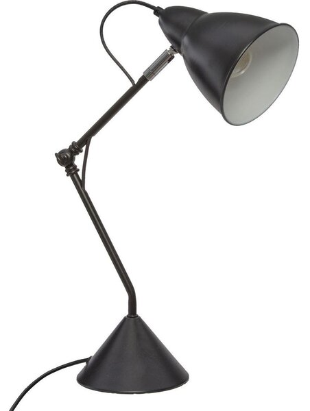 Lámpara "aude" De Metal Negro H62cm