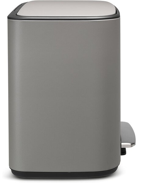 Brabantia Bo 3 x 11 literes pedálos fém szemetes - Betonszürke
