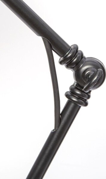 Lámpara "aude" De Metal Negro H62cm
