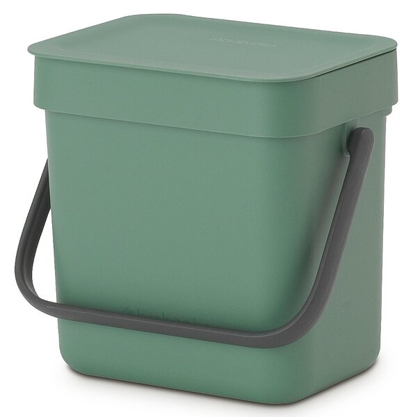Brabantia Sort & Go 3 literes szelektív hulladékgyűjtő szemetes - Zöld