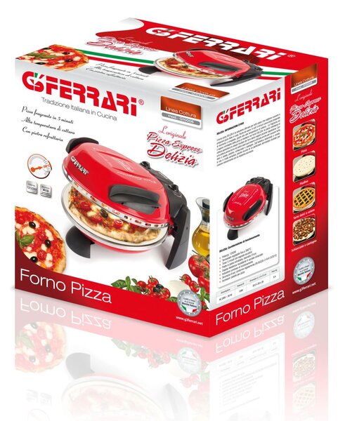 G3 Ferrari G10006 pizzasütő piros