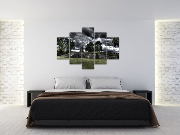 Egy felhős ég képe (150x105 cm)