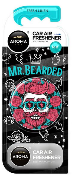 Aroma Car, Illatosító, Mr. Bearded Fresh Linen (5410893)
