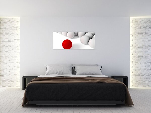 Gömbök képe (120x50 cm)