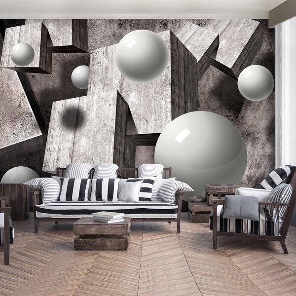 Fotótapéta - 3D golyók (152,5x104 cm)
