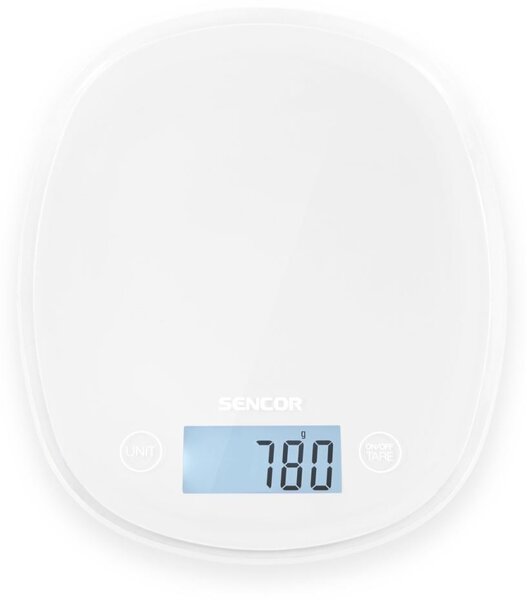 Sencor Pastels Collection konyhai mérleg fehér (SKS 30WH)