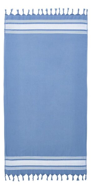 Kék strandtörölköző 150x75 cm Hammam - Catherine Lansfield