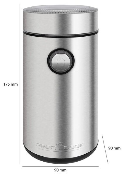 Proficook KSW 1216 kávédaráló, rozsdamentesacél