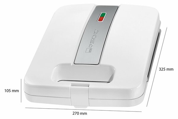 Clatronic ST 3629 szendvicskészítő 4 szendvicshez