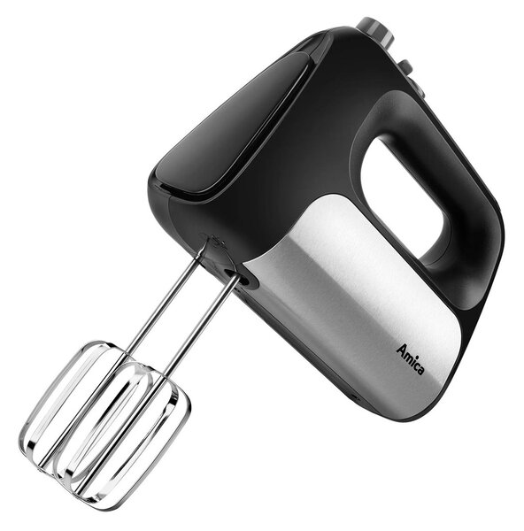 Amica MDT 1016 Kézi mixer 500W Fekete/Ezüst