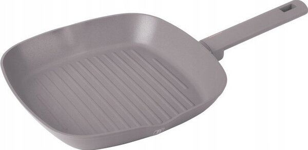 BerlingerHaus BH/8096 Taupe Collection Grill Serpenyő - 28 cm, Tartós Tapadásmentes Titánpro Bevonattal