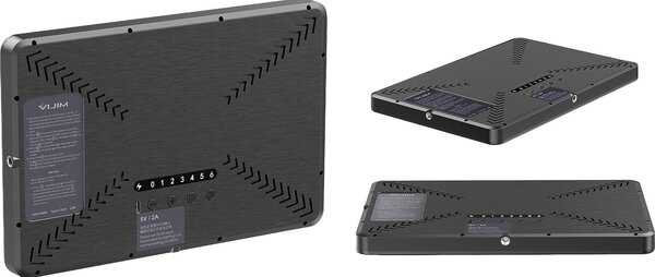 Ulanzi UL-2958 Vijim K20 Led Panel, 28cm, 650 Lumen, 2500k-9000K, Asztali Álvánnyal, Távirányítóval