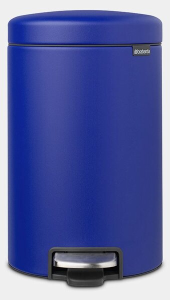 Brabantia NewIcon 12 literes pedálos fém szemetes - Sötétkék