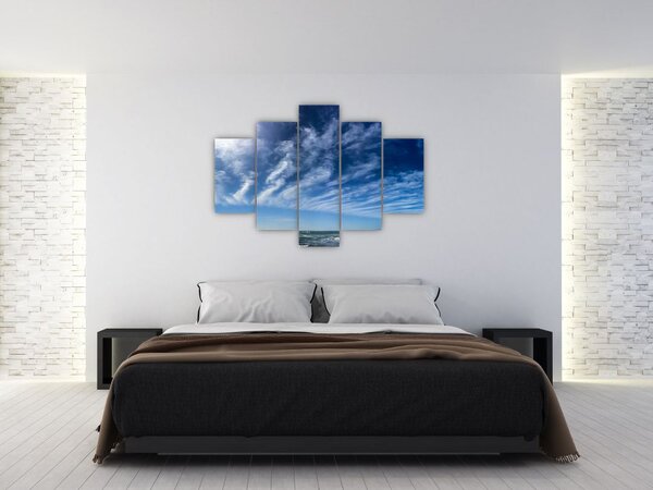 A felhős ég képe (150x105 cm)