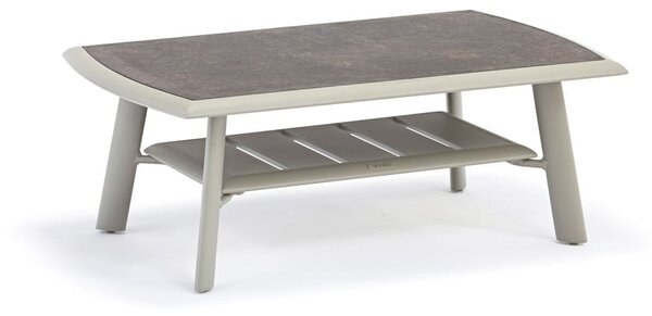 Alumínium kerti dohányzóasztal 60x96 cm Spring – Ezeis