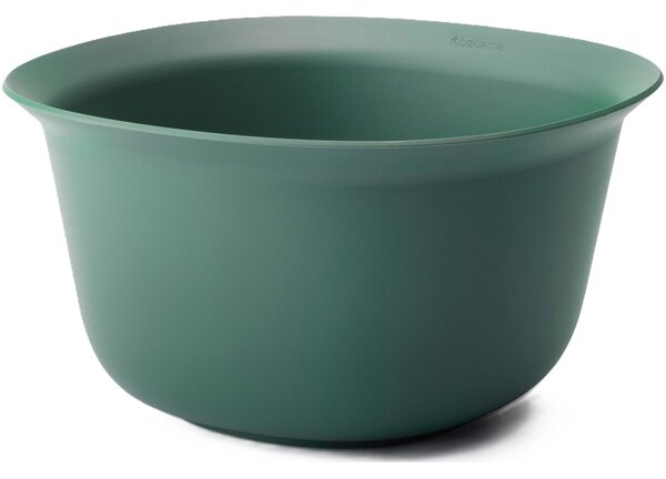 BRABANTIA Tasty+ Bake & Mix. Mixing Bowl keverőtál. 3.2 liter. hőálló réteg. kiöntőperemmel. egymásba rakható. műanyag. platinazöld - 122248