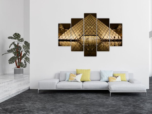 Louvre képe (150x105 cm)