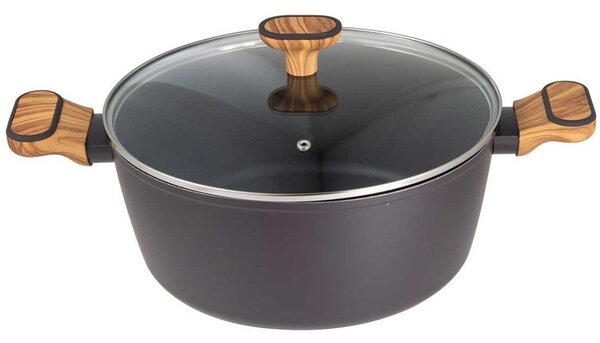 Hagyományos fazék Bergner CHARCOAL 6,6 l