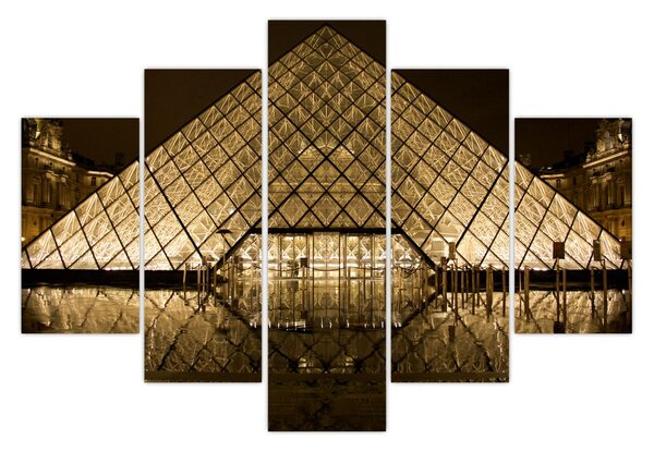 Louvre képe (150x105 cm)