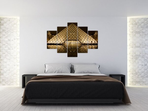 Louvre képe (150x105 cm)