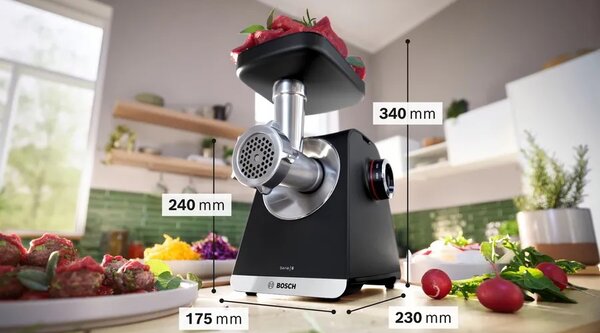 Bosch MFWS660B MultiPower 6 Elektromos Húsdaráló 2100W - Fekete