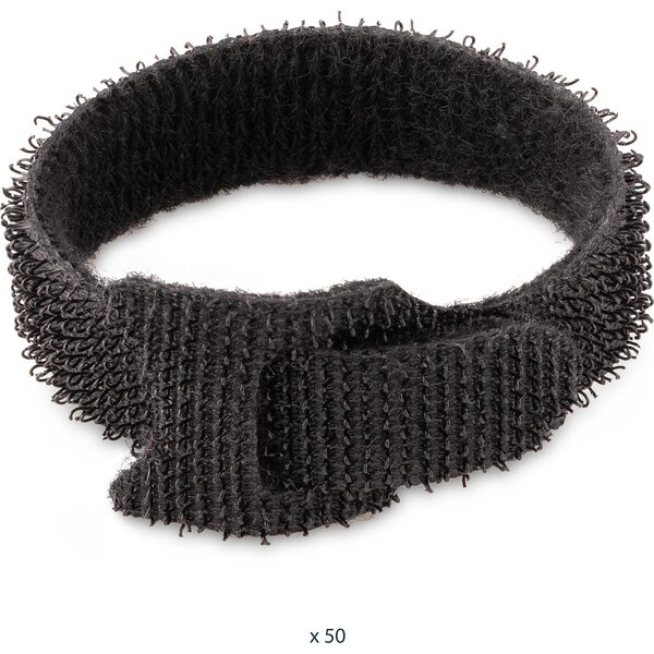 HOOK AND LOOP CABLE TIES 50PK