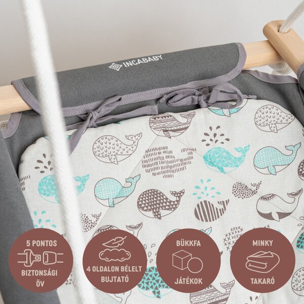 INCABABY Babahinta Premium - Whale 5999569332316