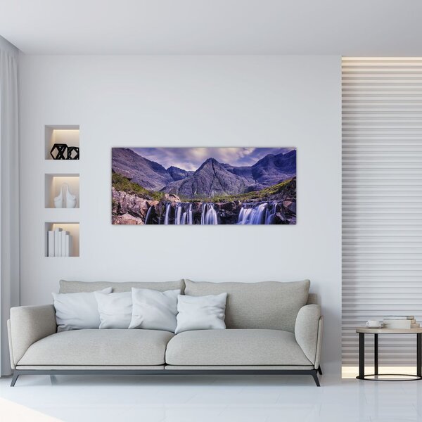 Vízesések képe (120x50 cm)